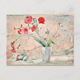 Larsson - anjers en papavers briefkaart