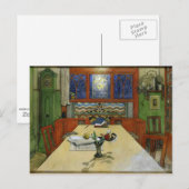 Larsson - Avond, Interieur Briefkaart (Voorkant / Achterkant)