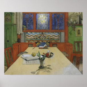 Larsson - Avond Uitzicht - Poster