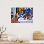 Larsson: Binnenshuis met een Cactus Poster (Keuken)