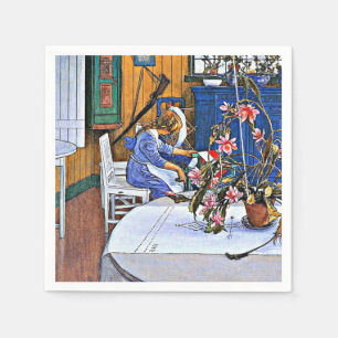 Larsson: Binnenshuis met een Cactus Servet