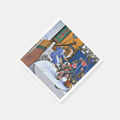 Larsson: Binnenshuis met een Cactus Servet (Hoek)