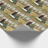 Larsson, bloemen op het raam cadeaupapier (Hoek)