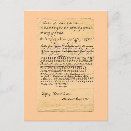 larsson briefkaart (Voorkant)