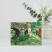 Larsson - Brug in Grez Briefkaart (Staand voorkant)