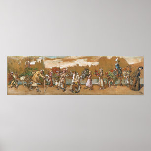 Larsson - Buiten waait de zomerse wind Poster