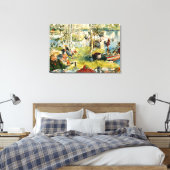 Larsson - Cray Vist Canvas Afdruk (Insitu (Slaapkamer))