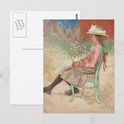 Larsson - Dagmar Grill Briefkaart (Voorkant / Achterkant)