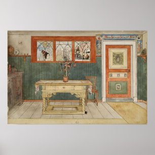 Larsson - De Eetkamer (Uit Een Thuis) Poster
