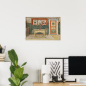 Larsson - De Eetkamer (Uit Een Thuis) Poster (Thuiskantoor)