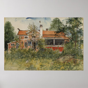 Larsson - de katoen (van een huis) poster