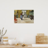 Larsson - De keuken (van een huis) Poster (Keuken)