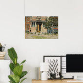 Larsson - de Veranda (van een huis) Poster (Thuiskantoor)