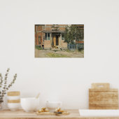 Larsson - de Veranda (van een huis) Poster (Keuken)