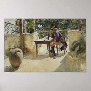 Larsson - De wijn Poster