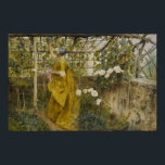 Larsson - De wijn Poster<br><div class="desc">De wijn van Carl Larsson. Ga naar https://books.zedign.com/zas/172.html voor meer poster-kant afbeeldingen uit Zedign Art Series Book 172 "Carl Larsson - Paintings & Drawings"</div>