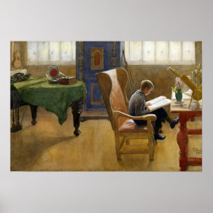 Larsson - Esbjorn Bij De Studeerhoek Poster
