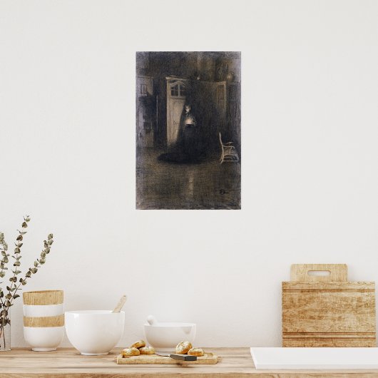 Larsson - Good Night Thielska Poster (Keuken)