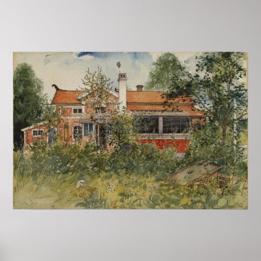 Larsson - Het huisje (Uit A Home) Poster (Voorkant)