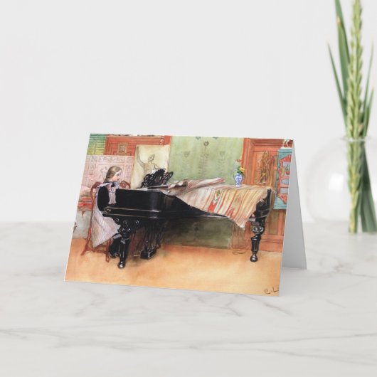 Larsson: Het spelen het kunstwerk van Schalen Kaart (Voorkant)