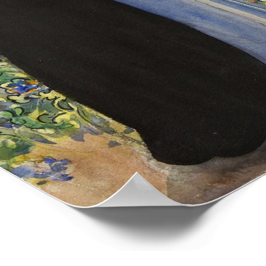 Larsson - Karin door de kust Poster (Hoek)