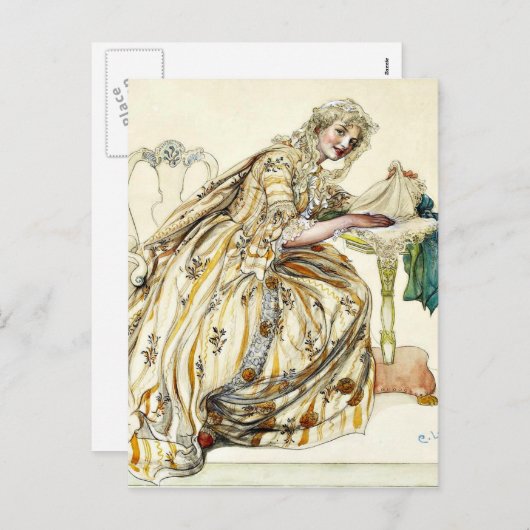 Larsson - Kerstgeheim Feestdagenkaart (Voorkant / Achterkant)