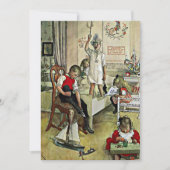 Larsson - Kerstmorgen Kaart (Voorkant)
