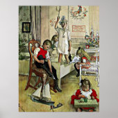 Larsson - Kerstmorgen Poster (Voorkant)