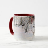 Larsson: Kunstwerk in de tuin en het washuis Mok (Voorkant links)