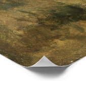 Larsson - Landschapsstudie uit Barbizon 1919 Poster (Hoek)