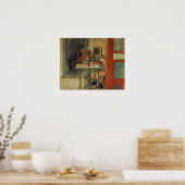 Larsson - Lisbeth Reading Poster (Keuken)