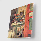 Larsson - Lisbeth Reading Vierkante Klok (Hoek)