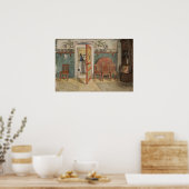 Larsson - Oude Anna (Uit Een Thuis) Poster (Keuken)