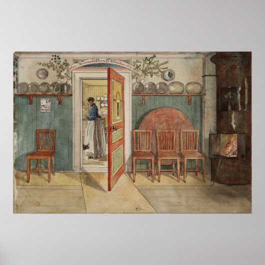 Larsson - Oude Anna (van een thuis) Poster (Voorkant)