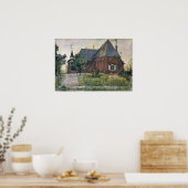 Larsson - Oude Sundborn Kerk (Uit Een Thuis) Poster (Keuken)