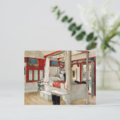 Larsson - Papa-s kamer Briefkaart (Staand voorkant)