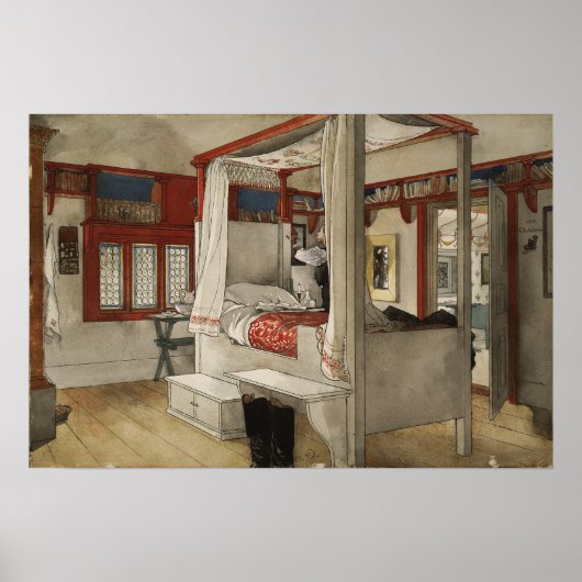 Larsson - Papa's kamer (van een thuis) Poster (Voorkant)