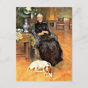 Larsson: Portret van Gothilda Furstenberg Briefkaart