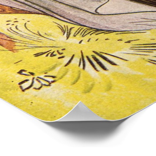 Larsson - Saint Birgitta Poster (Hoek)