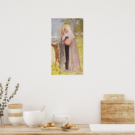 Larsson - Saint Birgitta Poster (Keuken)
