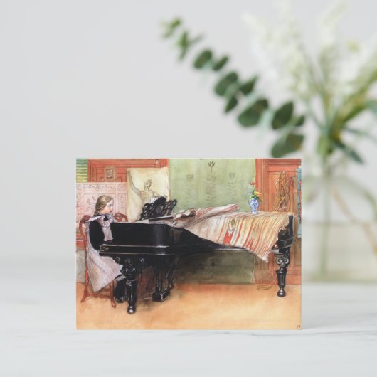 Larsson: Schalen spelen, Briefkaart (Staand voorkant)