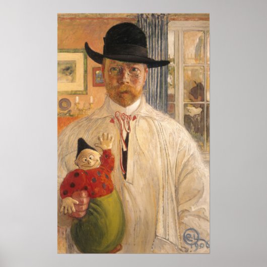 Larsson - Self Portrait Poster (Voorkant)