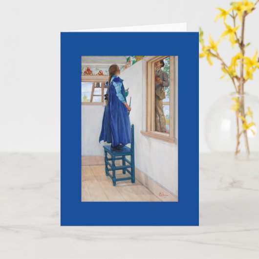 Larsson - Suzanne en een ander Kaart (Gele Bloem)