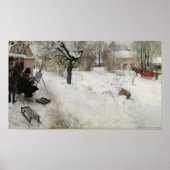 Larsson - Winter Motif Poster (Voorkant)