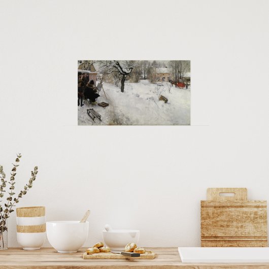 Larsson - Winter Motif Poster (Keuken)