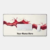 L'Art de Wine French Bistro Aesthetic Bureaumat (Keyboard & Muis)