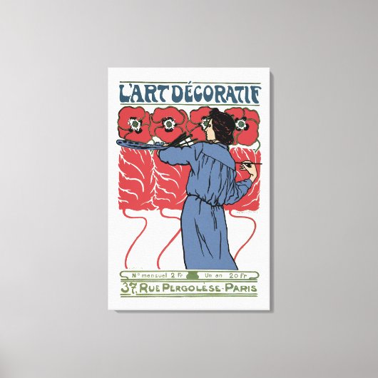 L'Art Decoratif Canvas Afdruk (Voorkant)