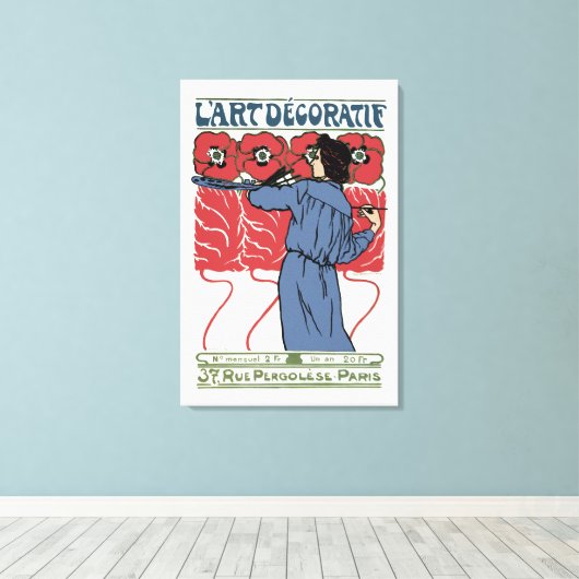 L'Art Decoratif Canvas Afdruk (Insitu (Houten vloer))