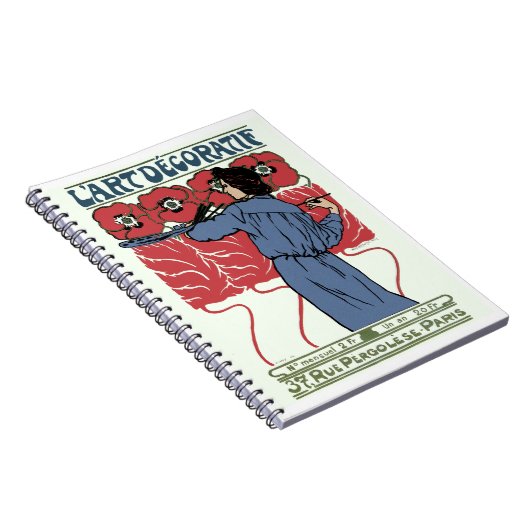 L'Art Decoratif Notitieboek (Rechterzijde)