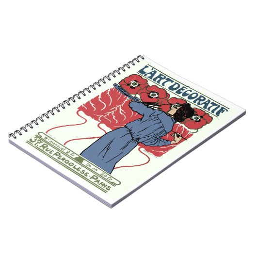 L'Art Decoratif Notitieboek (Linkerzijde)